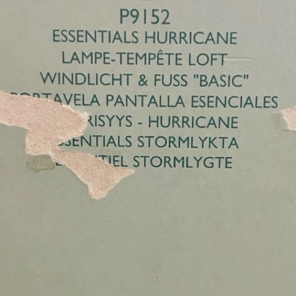 PartyLite Essentials Hurricane New in Box P9152 - Picture 6 of 6
